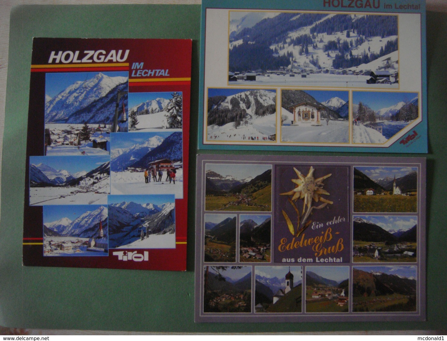 Autriche - Austria - Tyrol - Lot De 3 Cartes De HOLZGAU Im Lechtal - Autres & Non Classés