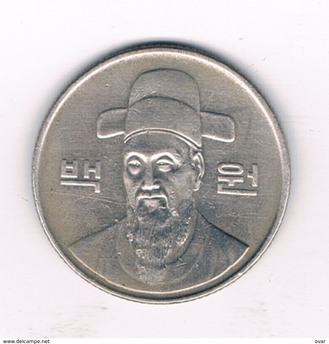 100 WON  1992 ZUID KOREA /769/ - Corée Du Sud