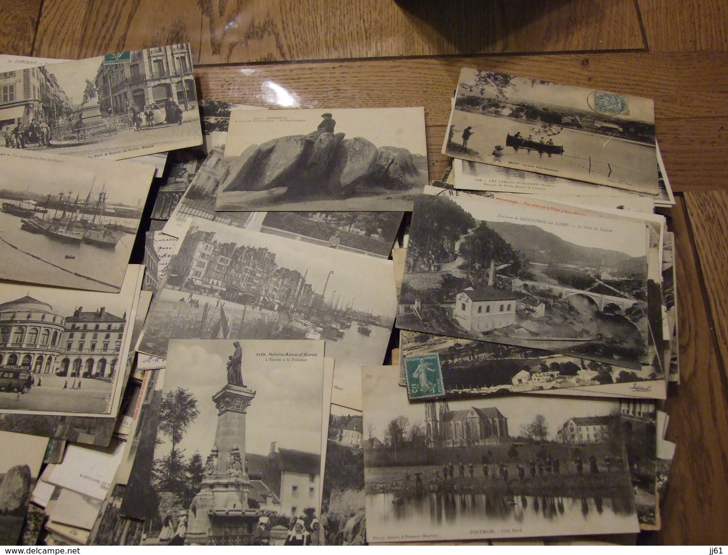 FRANCE GROS LOT DE PLUS DE 5300 CARTES POSTALES DE FRANCE PAS DE PARIS ANCIENNES ET CPSM PF 4 CARNETS VOIR 32 PHOTOS