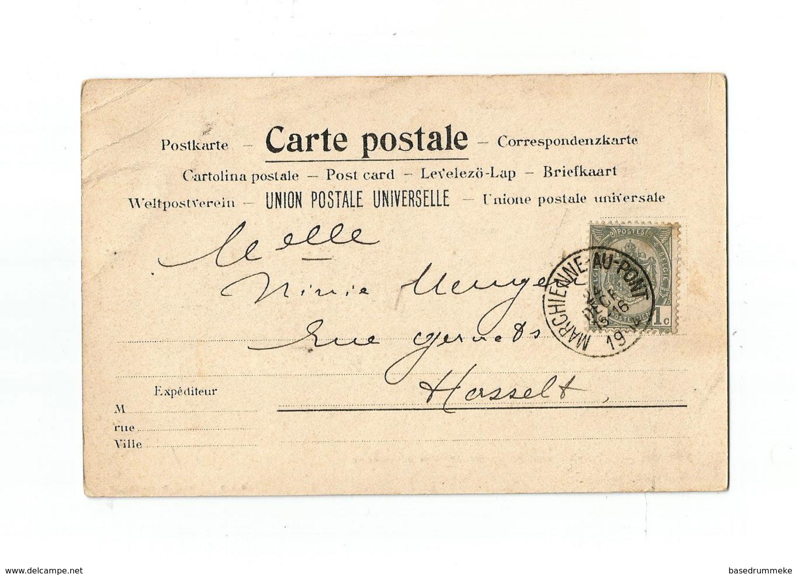 Loverval  -  Entrée Du Parc Du Comte Werner De Mérode (1904). - Gerpinnes