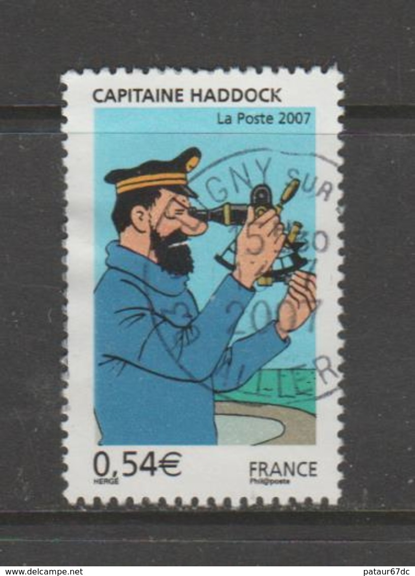 FRANCE / 2007 / Y&T N° 4053 : "Tintin" (Capitaine Haddock) - Oblitération 2007. SUPERBE ! - Usati