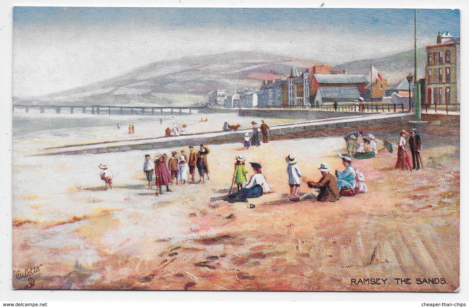 Ramsey The Sands - Tuck Oilette 7468 - Isle Of Man