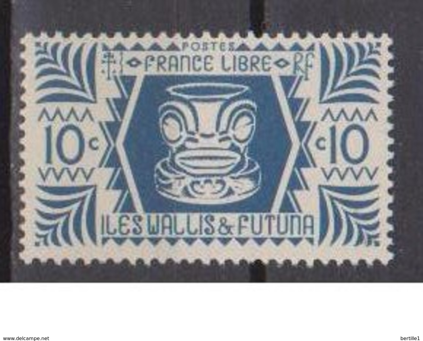 WALLIS ET FUTUNA      N°  YVERT  :  134   NEUF AVEC  CHARNIERES      (  CH  01/23 ) - Nuevos