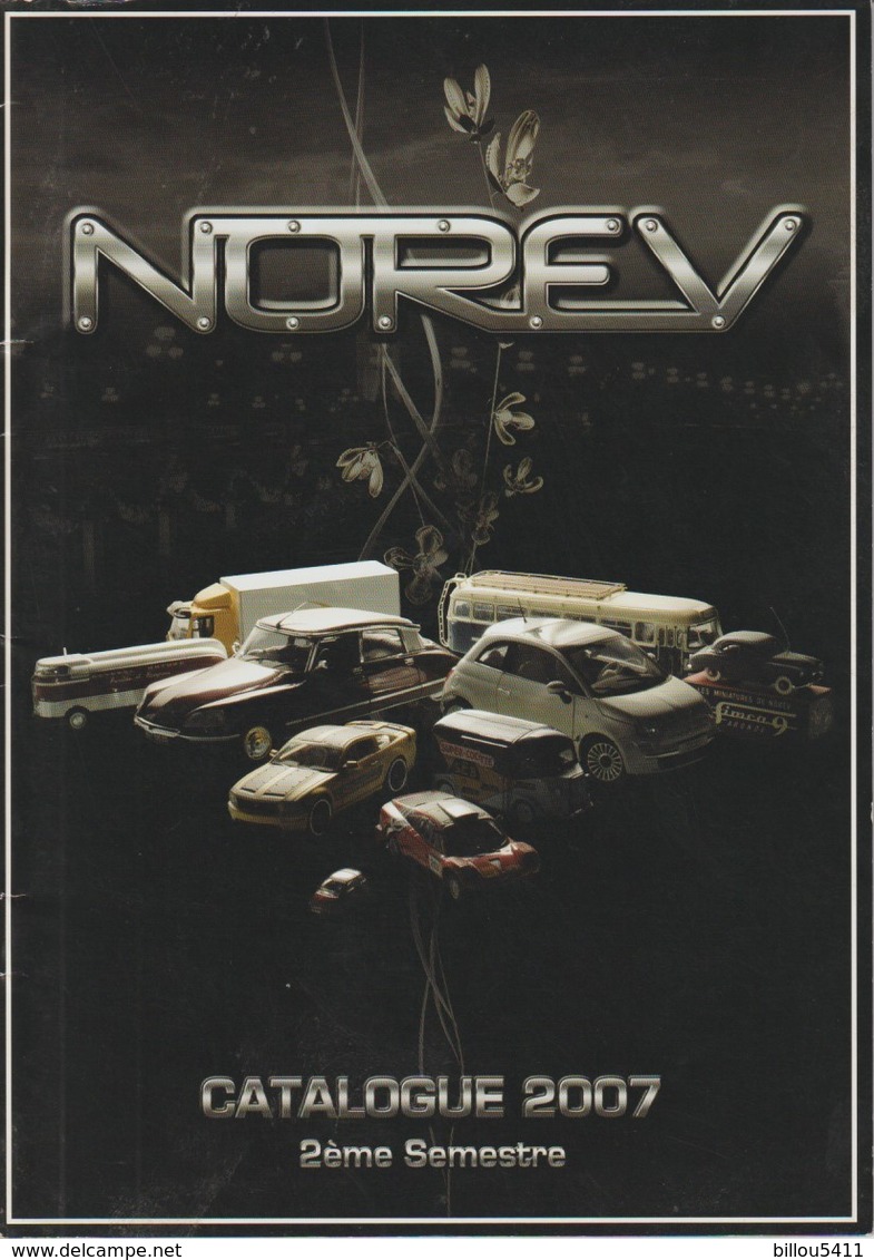 Catalogue NOREV 2007 : Peugeot ; Renault ;Simca ; Porsche  ; Etc - Catalogues