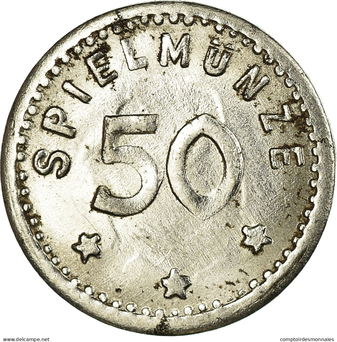 Monnaie, Allemagne, Spielmünze 50, Jeton, TTB+, Iron - Monetari/ Di Necessità