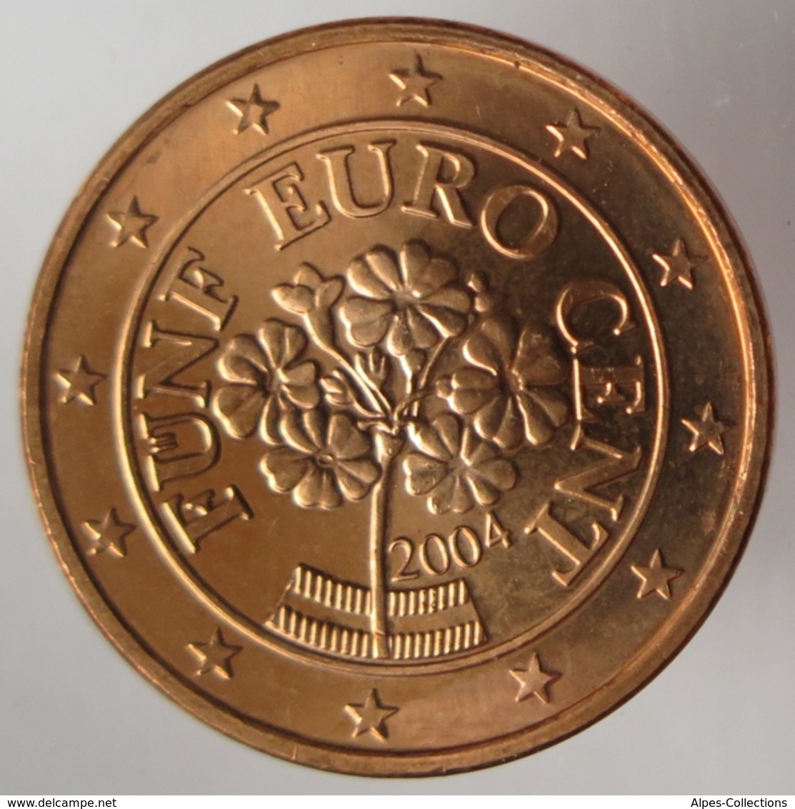 AU00504.1 - AUTRICHE - 5 Cents D'euro - 2004 - Autriche