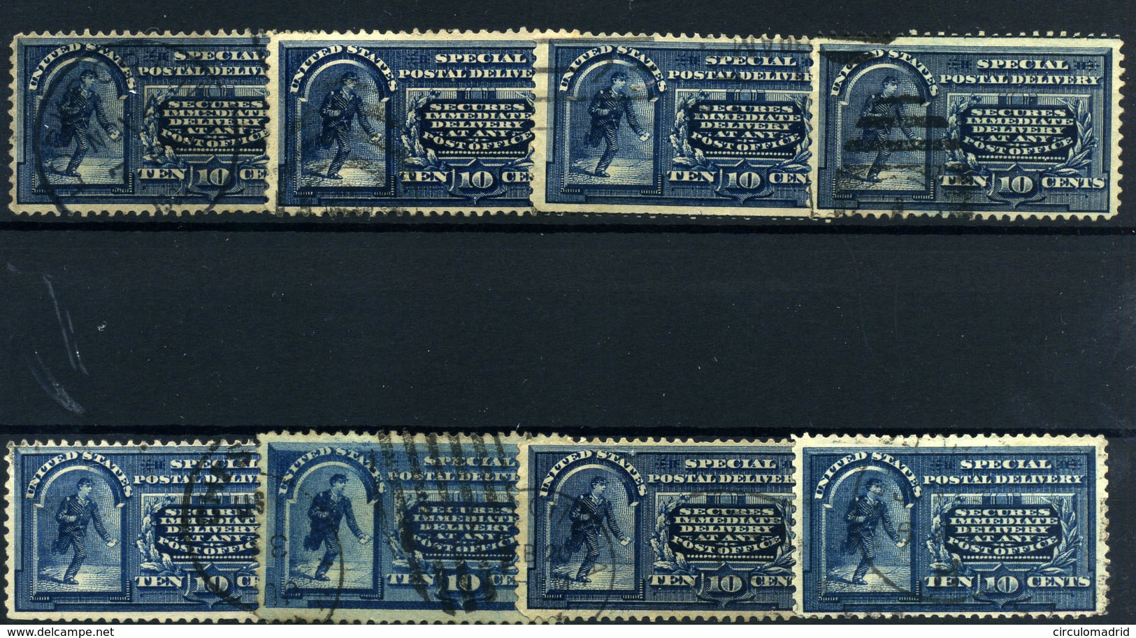 Estados Unidos (Urgente) Nº 4, 7. Año 1884/94. - Unused Stamps