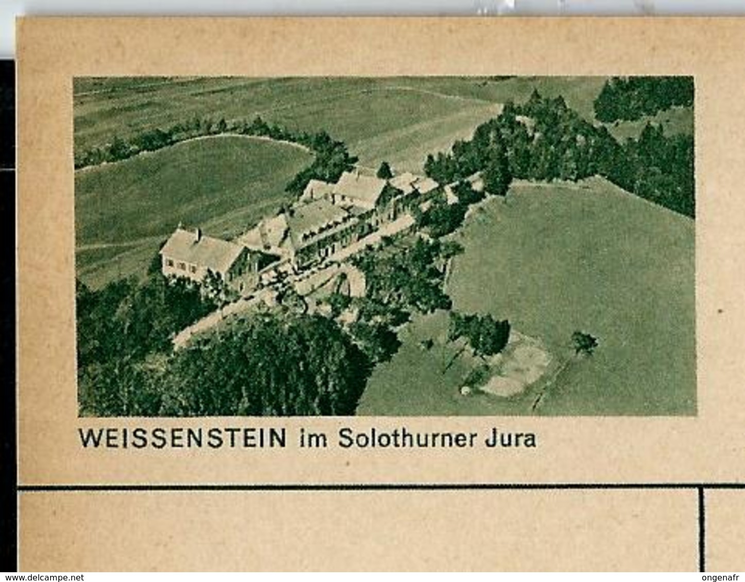 Carte Illustrée Neuve N° 182 - 0380 A -  WEISSENTEIN Im Solothurner Jura (Zumstein 2009) - Postwaardestukken