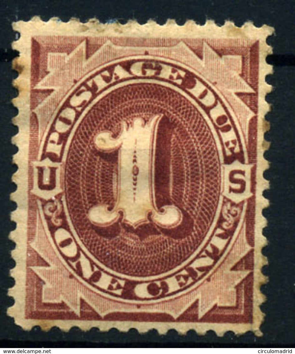 Estados Unidos (Tasas)  Nº 8. Año 1887/89. - Taxe Sur Le Port
