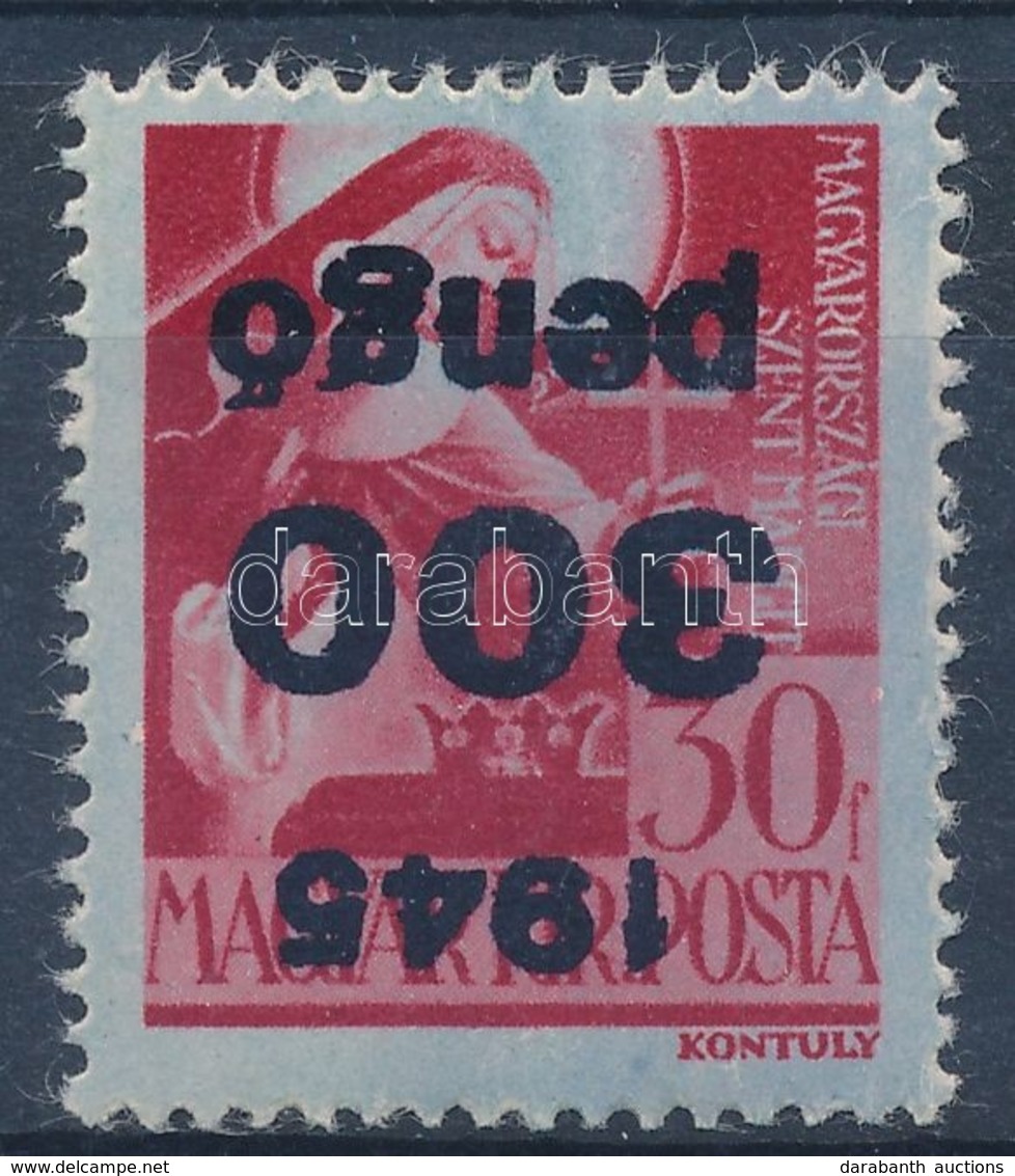 ** 1945 Kisegítő 300P/30f Fordított Felülnyomással (20.000) - Otros & Sin Clasificación