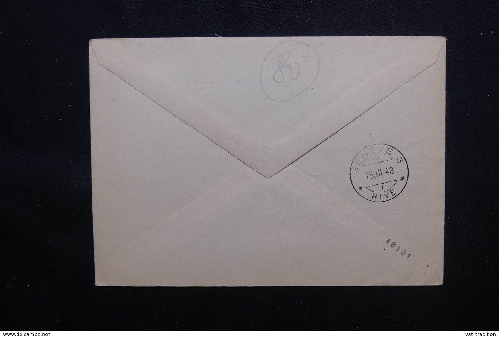 SUISSE - Enveloppe FDC En Recommandé Exprès De Bern En 1948 Pour Genève - L 51602 - Storia Postale