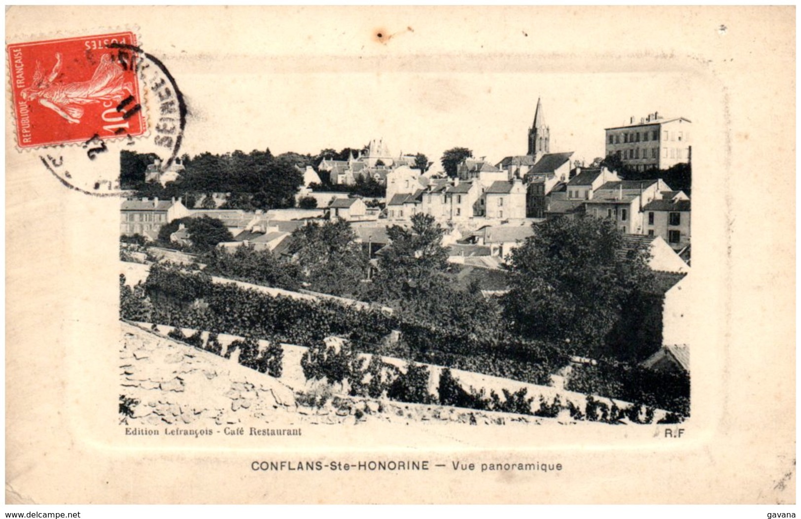 78 CONFLANS-SAINTE-HONORINE - Vue Panoramique - Conflans Saint Honorine