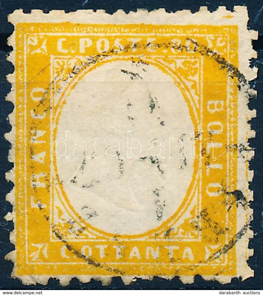 O Olaszország / Italy 1862 Mi 12 (Mi EUR 1.700.-) Garancia Nélkül / No Guarantee - Otros & Sin Clasificación