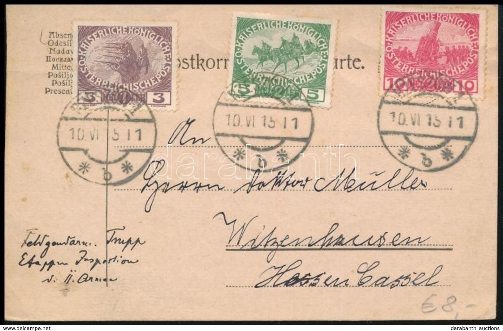 Ausztria 1915 - Otros & Sin Clasificación