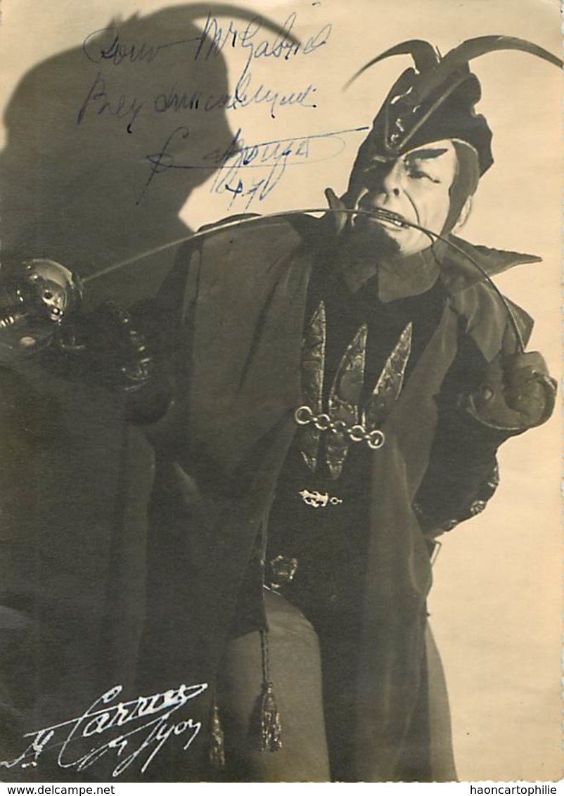 Mephistopheles Dans Faust De Charles Gounod Autographe - Opéra