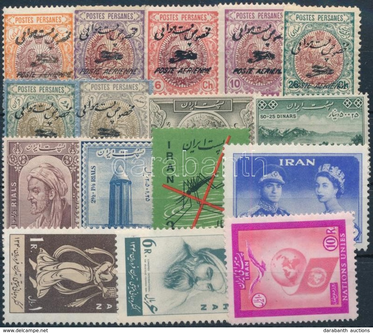 ** * Irán 16 Db Klf Bélyeg (Mi EUR 139.-) - Otros & Sin Clasificación