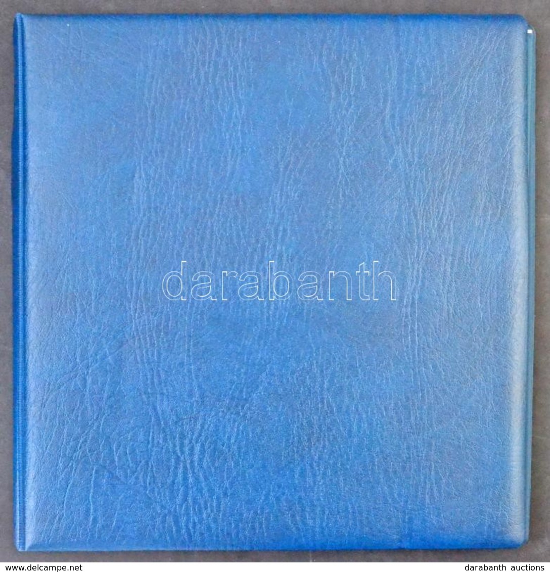 Lindner Kék Gyűrűs Album 20 Db Klf Osztású Műanyaglappal - Sonstige & Ohne Zuordnung