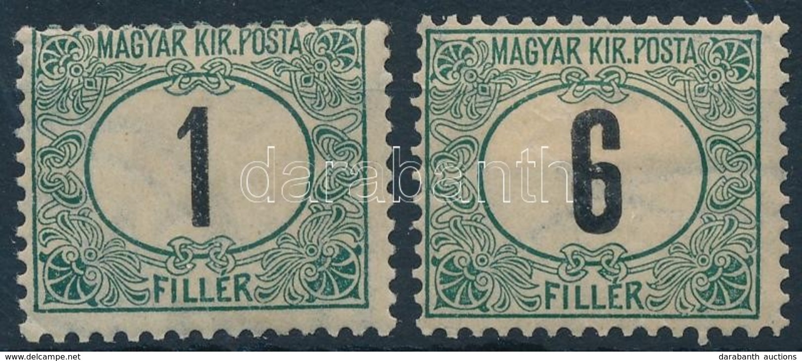 * 1903 Zöldportó 1f, 6f (4.500) - Otros & Sin Clasificación