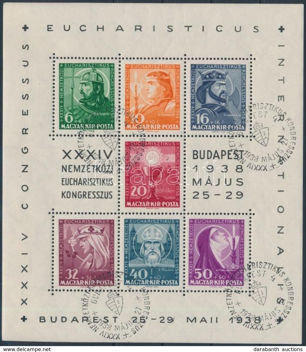 O 1938 Eucharisztikus Blokk - Otros & Sin Clasificación
