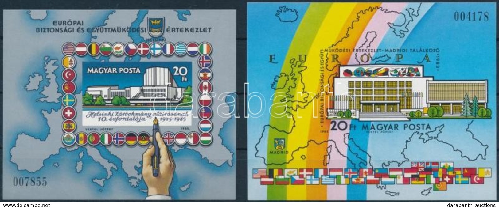 ** 1983-1985 Európai Biztonsági és Együttműködési Értekezlet (VII.) - Madrid + Európai Bizottsági és Együttműködési Érte - Otros & Sin Clasificación