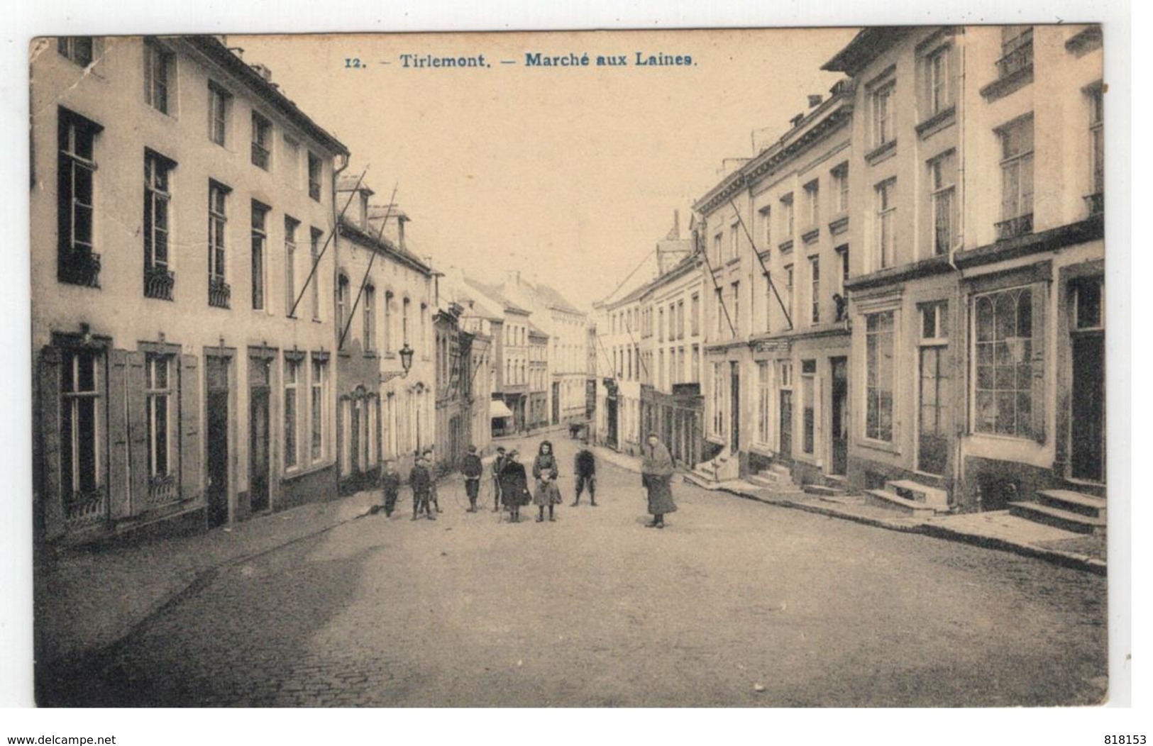 Tienen 12. - Tirlemont  -  Marché Aux Laines - Tienen