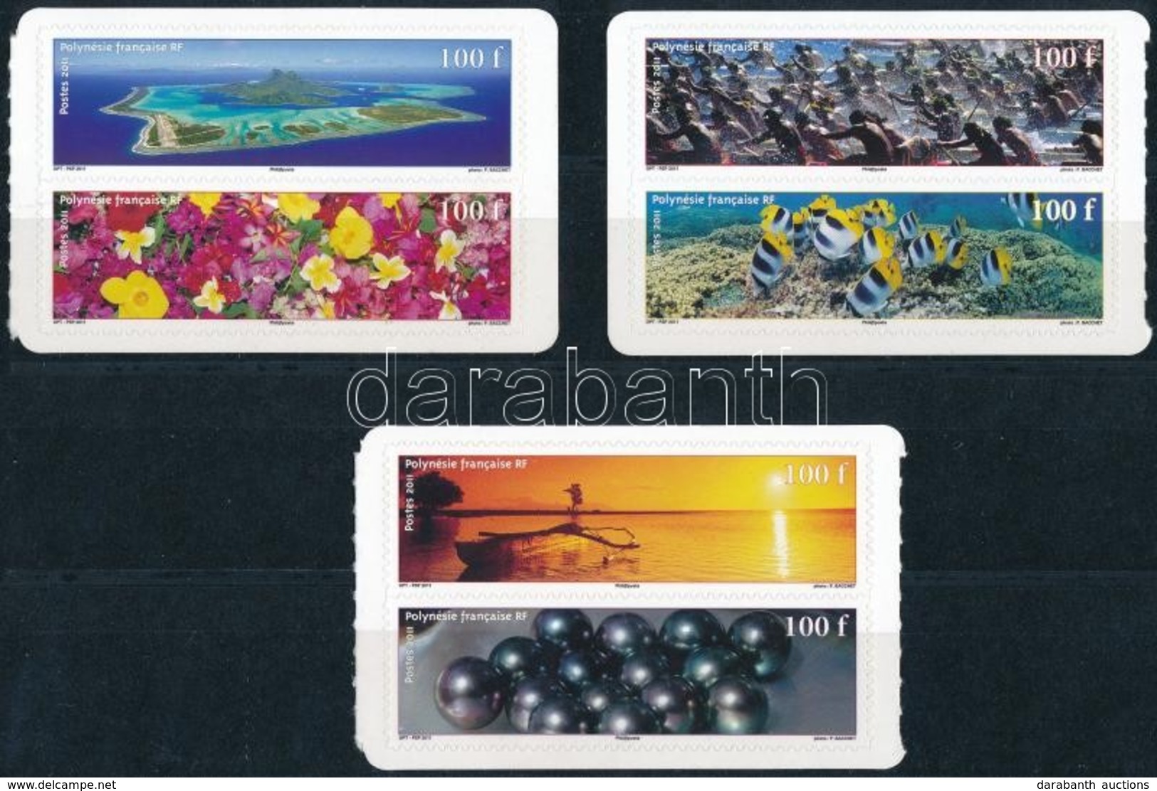 ** 2011 Természet 3 Db Bélyegfüzetlap,
Nature 3 Stamp-booklet Sheets
Mi 1142-1147 - Otros & Sin Clasificación