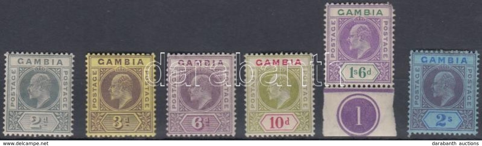 * 1909 Forgalmi Mi 54-55, 58, 60, 62-63 - Otros & Sin Clasificación