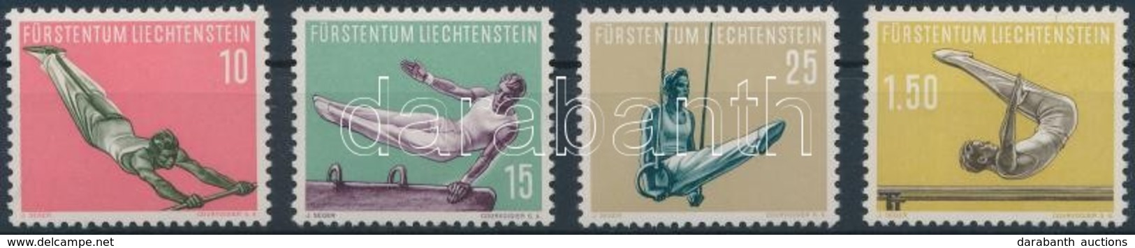 ** 1957 Sport (IV.) Sor Mi 353-356 - Sonstige & Ohne Zuordnung