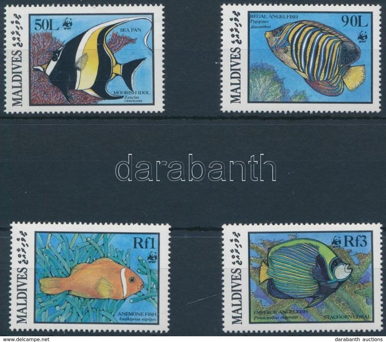 ** 1986 WWF Halak Sor,
WWF Fishes Set
Mi 1198-1201 - Otros & Sin Clasificación