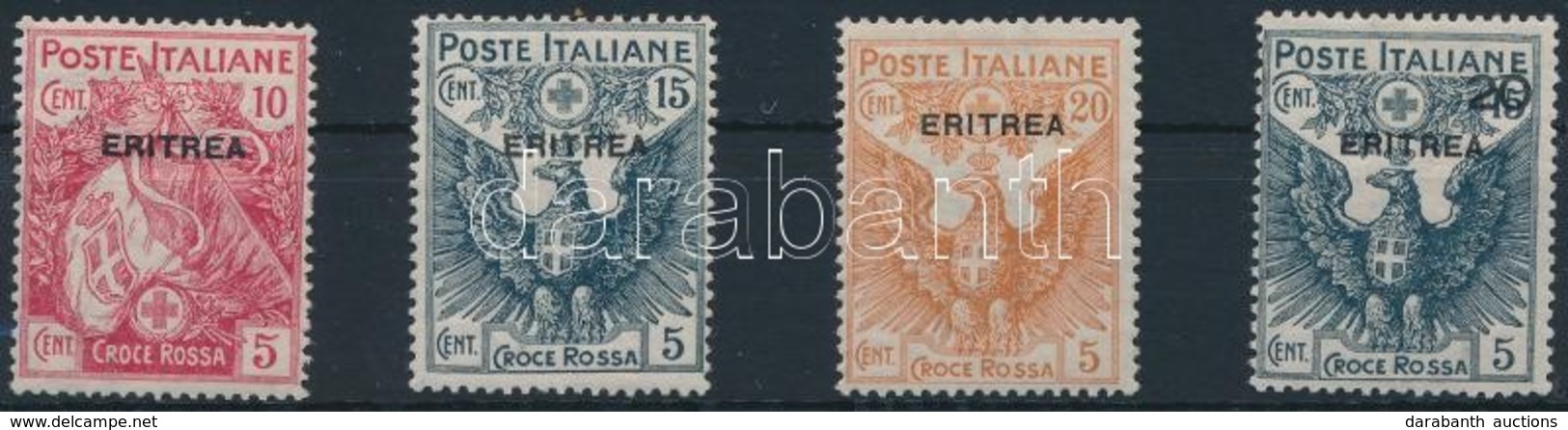 * 1916 Vöröskereszt Sor Mi 43-46 - Otros & Sin Clasificación