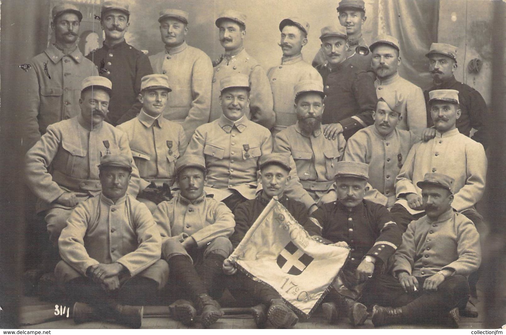 CARTE PHOTO MILITAIRE - Régiments