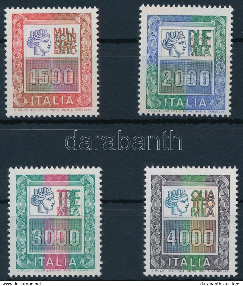 ** 1979 Forgalmi Sor,
Definitive Set
Mi 1641-1644 - Otros & Sin Clasificación