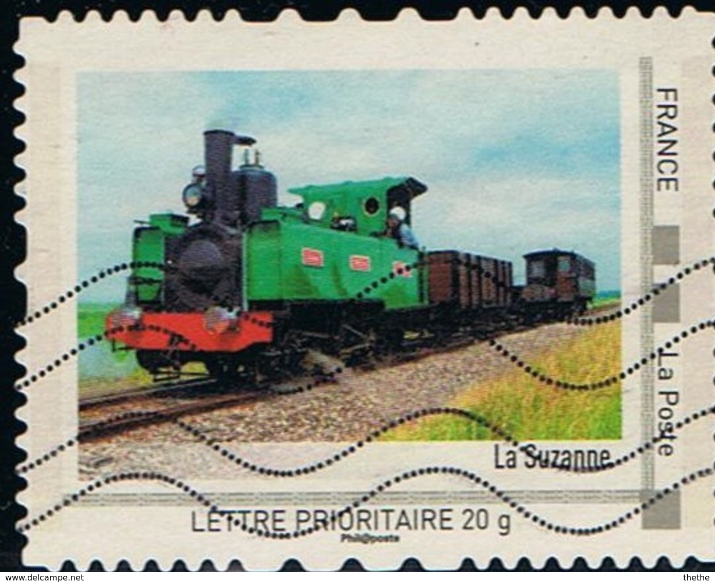 TRAIN - LA SUZANNE - Lettre Prioritaire 20g - Collectors