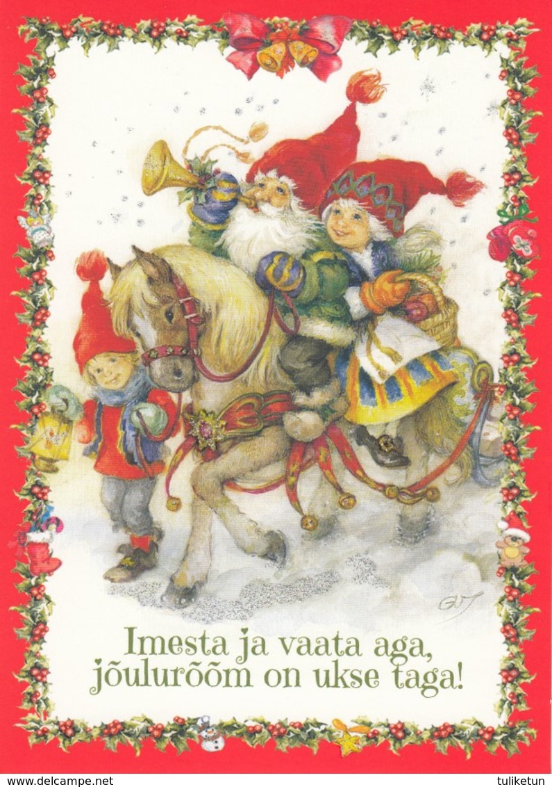 Elf Riding On Horse With Children - Gracia Arias / Juan Vernet - AB Pictura - Altri & Non Classificati