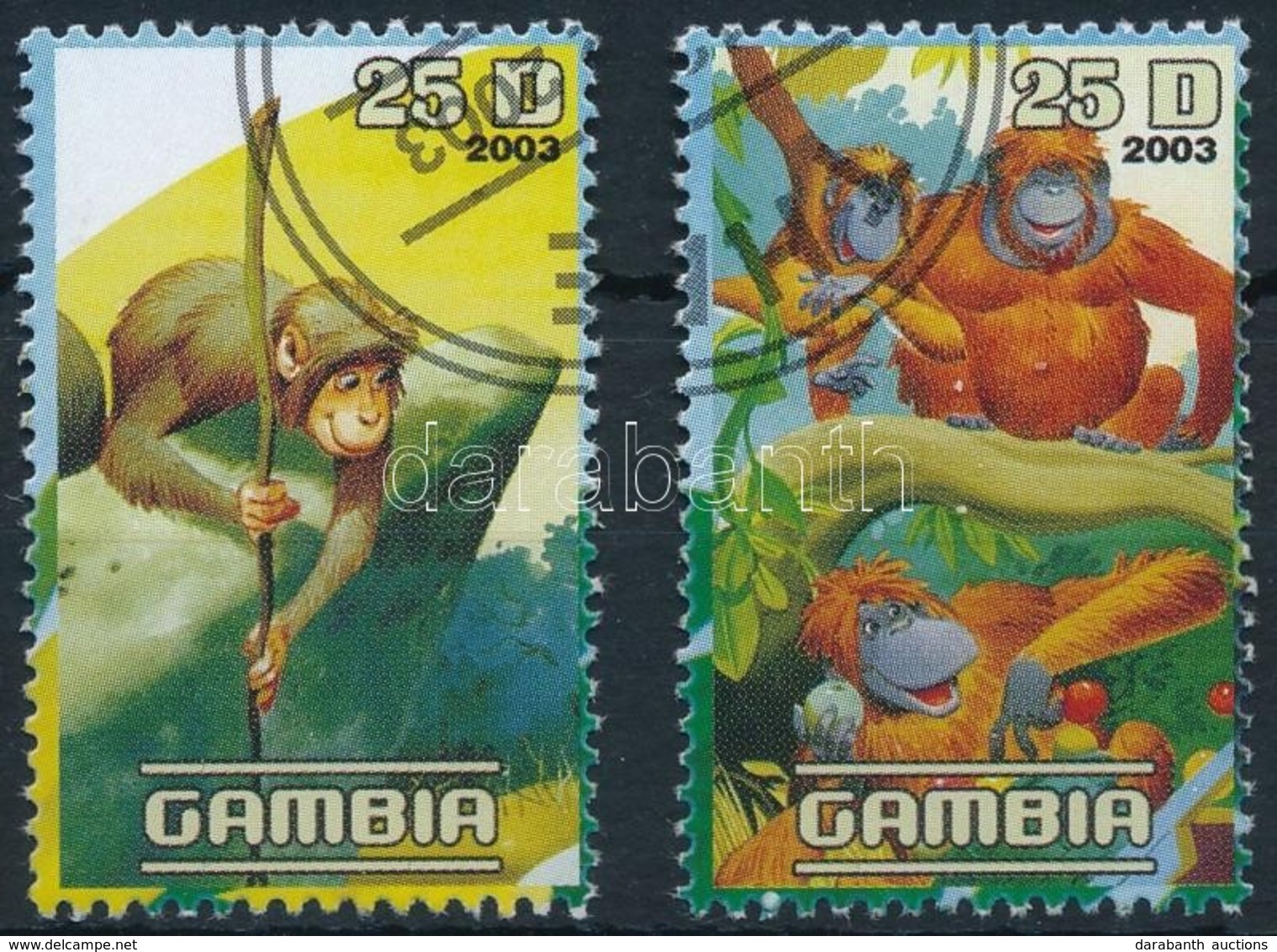 O Gambia 2003 Majom Sor 2 értéke - Otros & Sin Clasificación