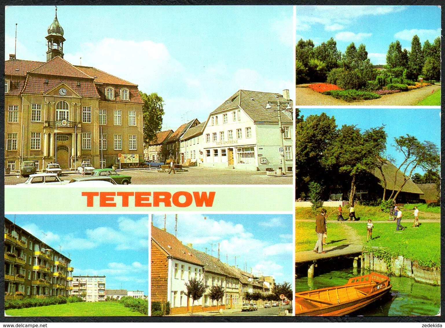 D3392 - TOP Teterow Pionierpark HO Gaststätte Wendenkrug - Verlag Bild Und Heimat Reichenbach - Teterow