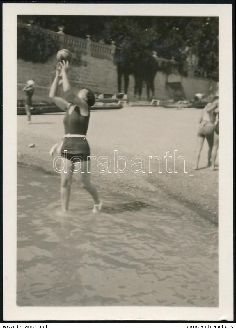 Cca 1932 Kinszki Imre (1901-1945) Budapesti Fotóművész Jelzés Nélküli Vintage Fotója, Az általa összeállított Gyűjtőalbu - Otros & Sin Clasificación