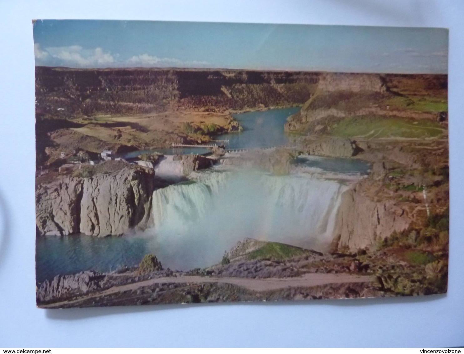 Cartolina Formato Gigante  "SHOSHONE FALLS, IDAHO" - Twin Falls