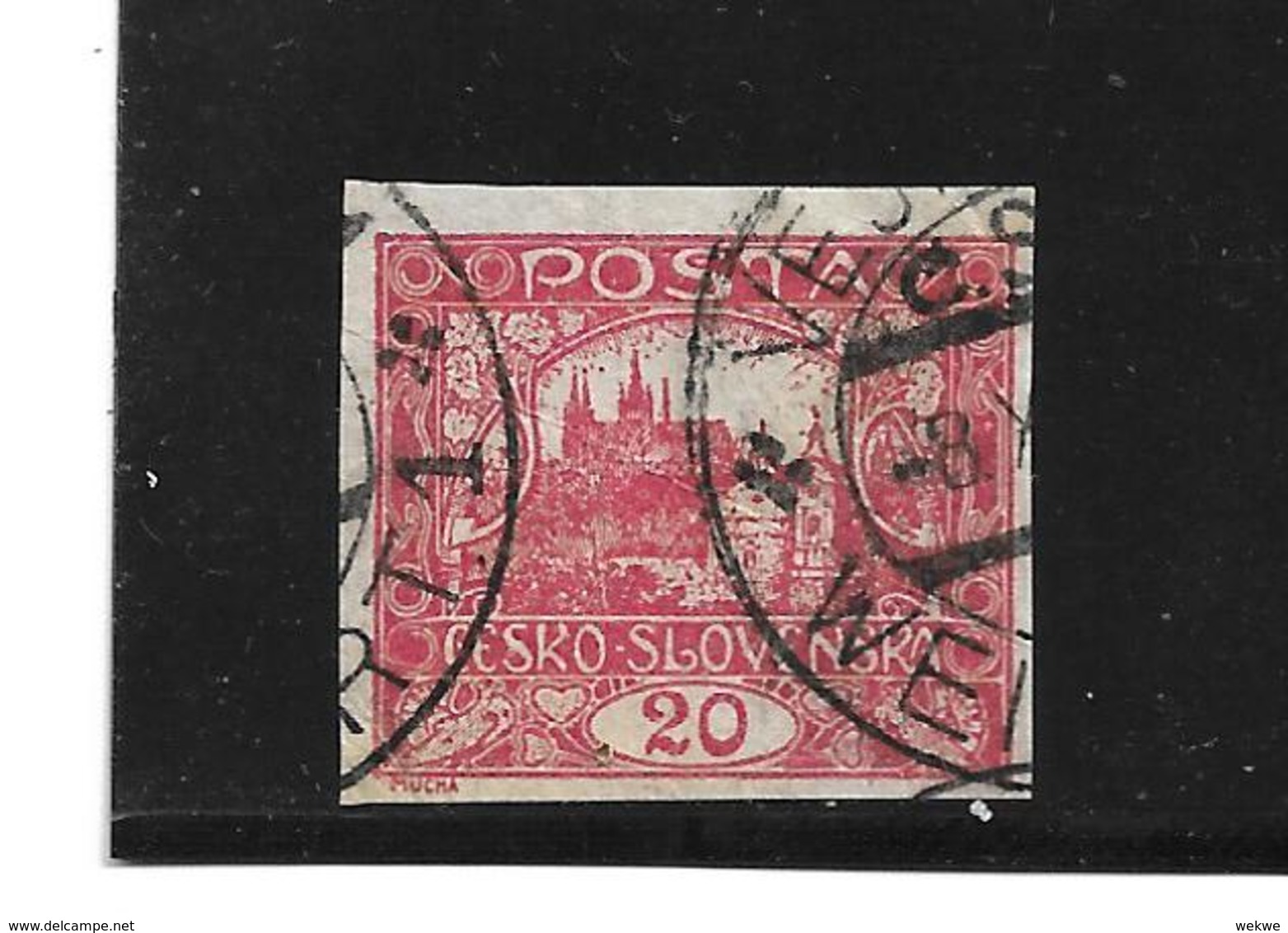 TSCMi.Nr. 27 U / CSSR - Hradshin 20 H  O - Used Stamps