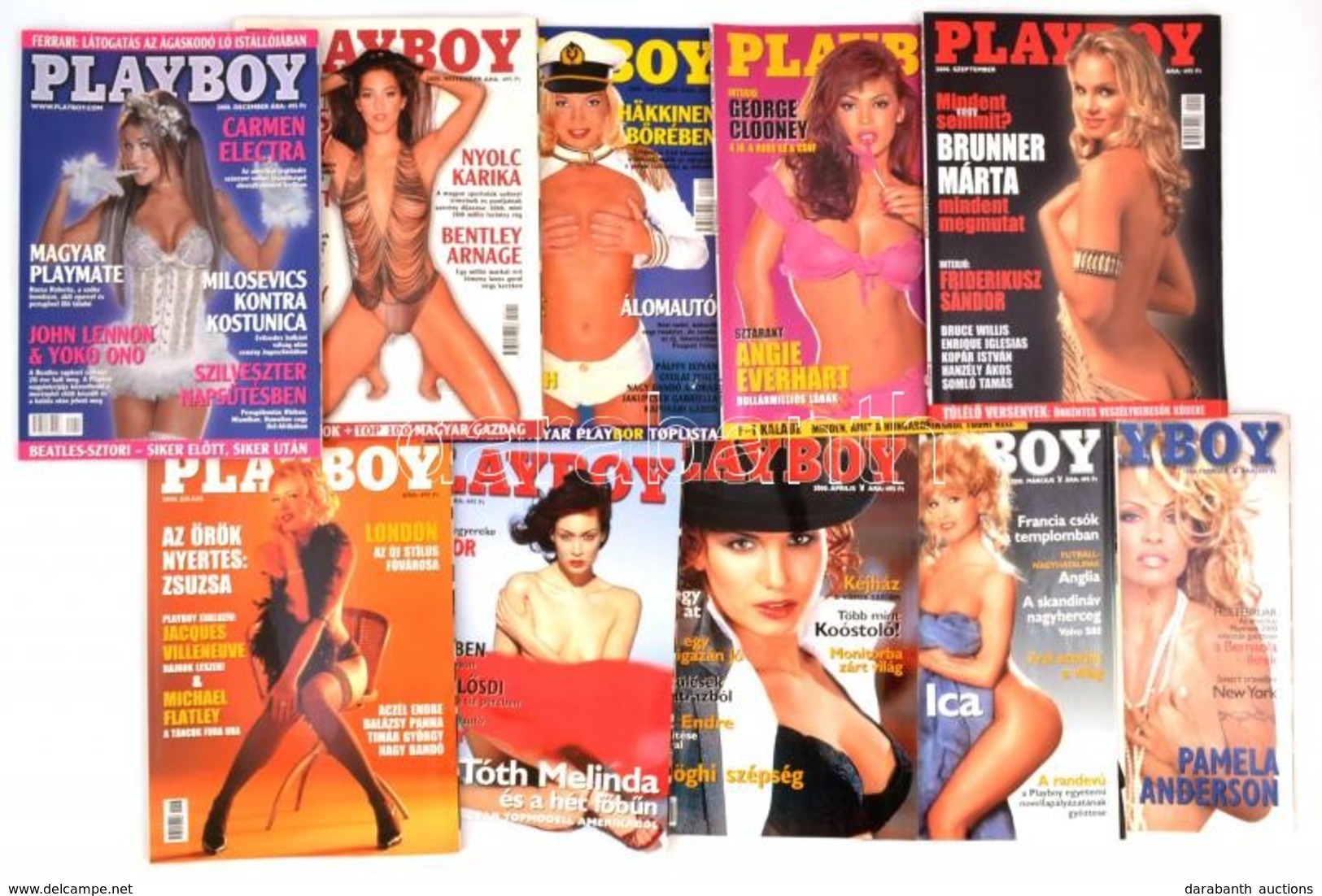 2000 Playboy Erotikus Magazin. 2000., 2-12. Sz., II. Majdnem Teljes évfolyam 1. Szám Hiányzik. - Sin Clasificación