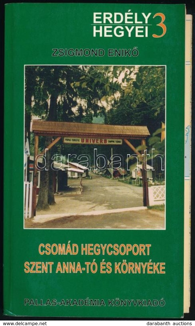 Zsigmond Enikő: Csomád Hegycsoport, Szent Anna-tó és Környéke. Erdély Hegyei 3. Turisztikai Kalauz. Csíkszereda, 1998, P - Sin Clasificación