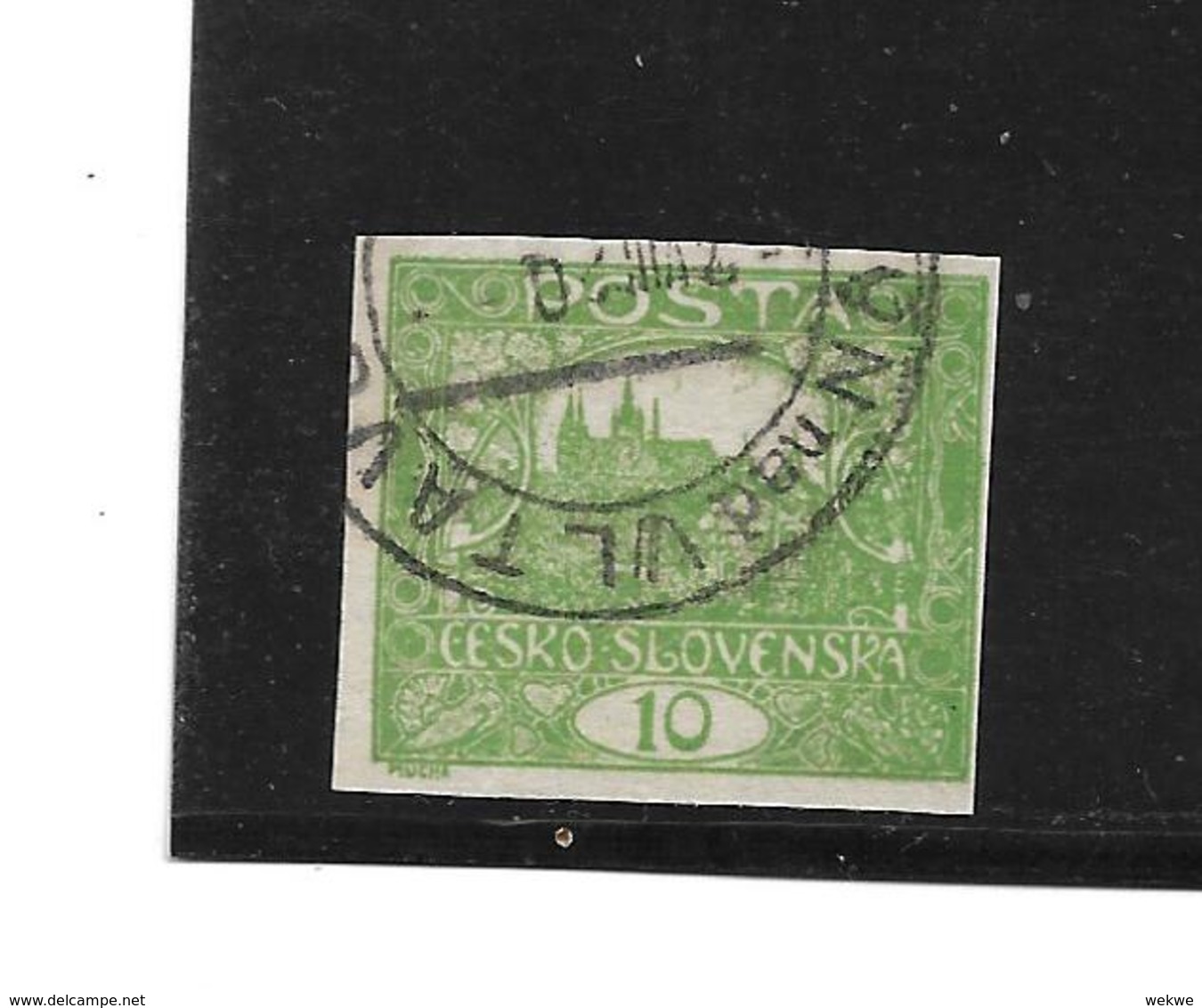 TSCMi.Nr. 25 U / CSSR - Hradshin 5 H  O - Used Stamps