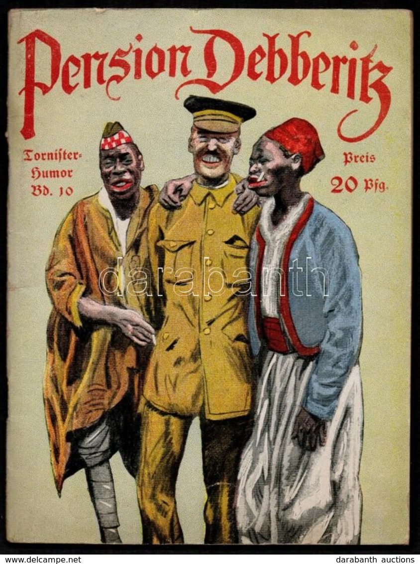 Pension Debberitz. Tornister Humor Band 10
Aus Einem Deutschen Gefangenlager. Berlin, Cca 1915. Luftigen Blätter. 66p. K - Sin Clasificación
