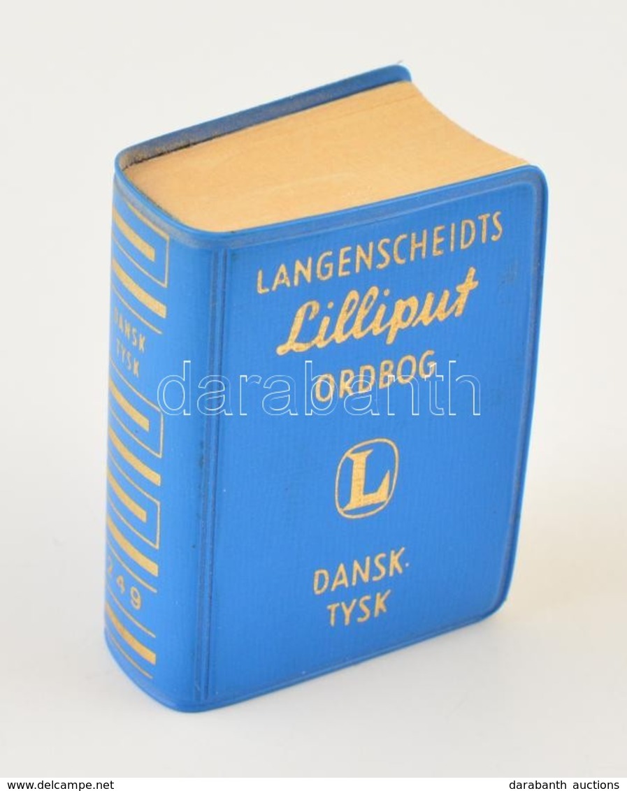 Langenscheidts Lilliput Ordbog: Dansk-Tysk. Berlin-Schöneberg,é.n.,Langenscheidt KG. Dán és Német Nyelven. Kiadói Aranyo - Sin Clasificación