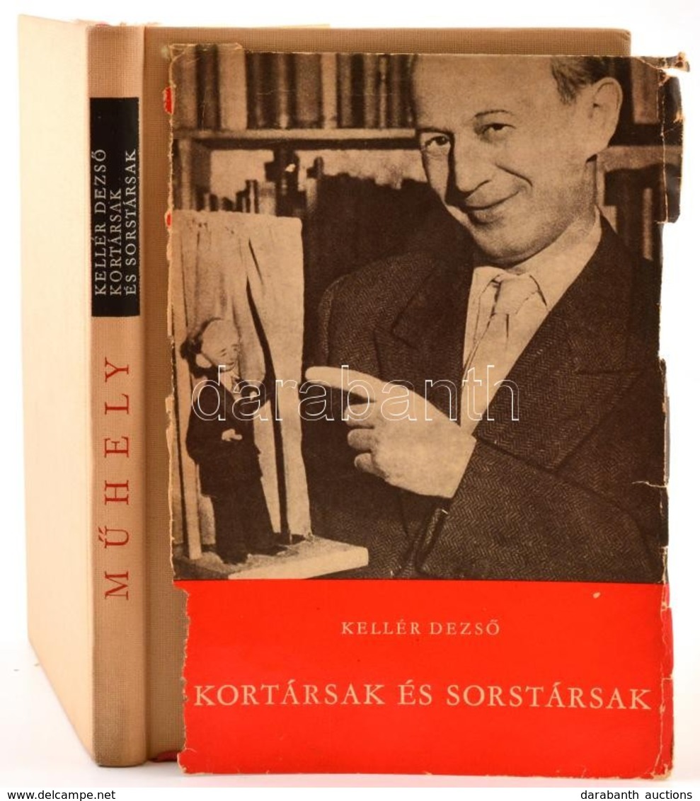 Kellér Dezső: Kortársak és Sorstársak. Bp., 1971., Szépirodalmi Kiadó. Kiadói Egészvászon-kötés. A Szerző, Kellér Dezső  - Sin Clasificación