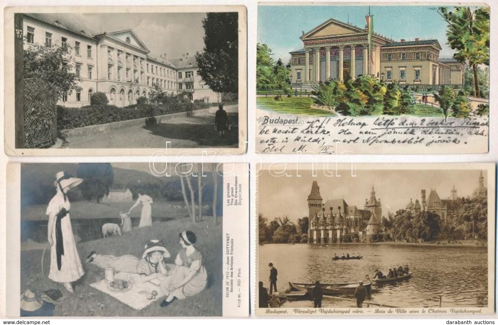 ** * 46 Db RÉGI Képeslap: Magyar Városok és Művész Motívumok / 46 Pre-1945 Postcards: Hungarian Towns And Art Motives - Sin Clasificación