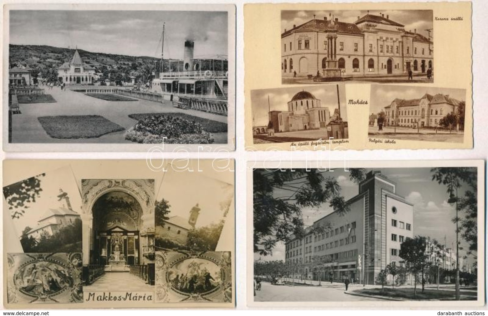 ** * 19 Db RÉGI Képeslap: Magyar Városok / 19 Pre-1945 Postcards: Hungarian Towns - Sin Clasificación