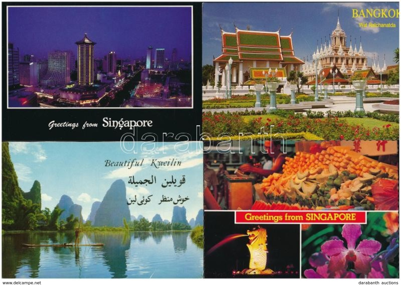 ** * 20 Db MODERN Távol-keleti Képeslap / 20 Modern Far Eastern Postcards - Sin Clasificación