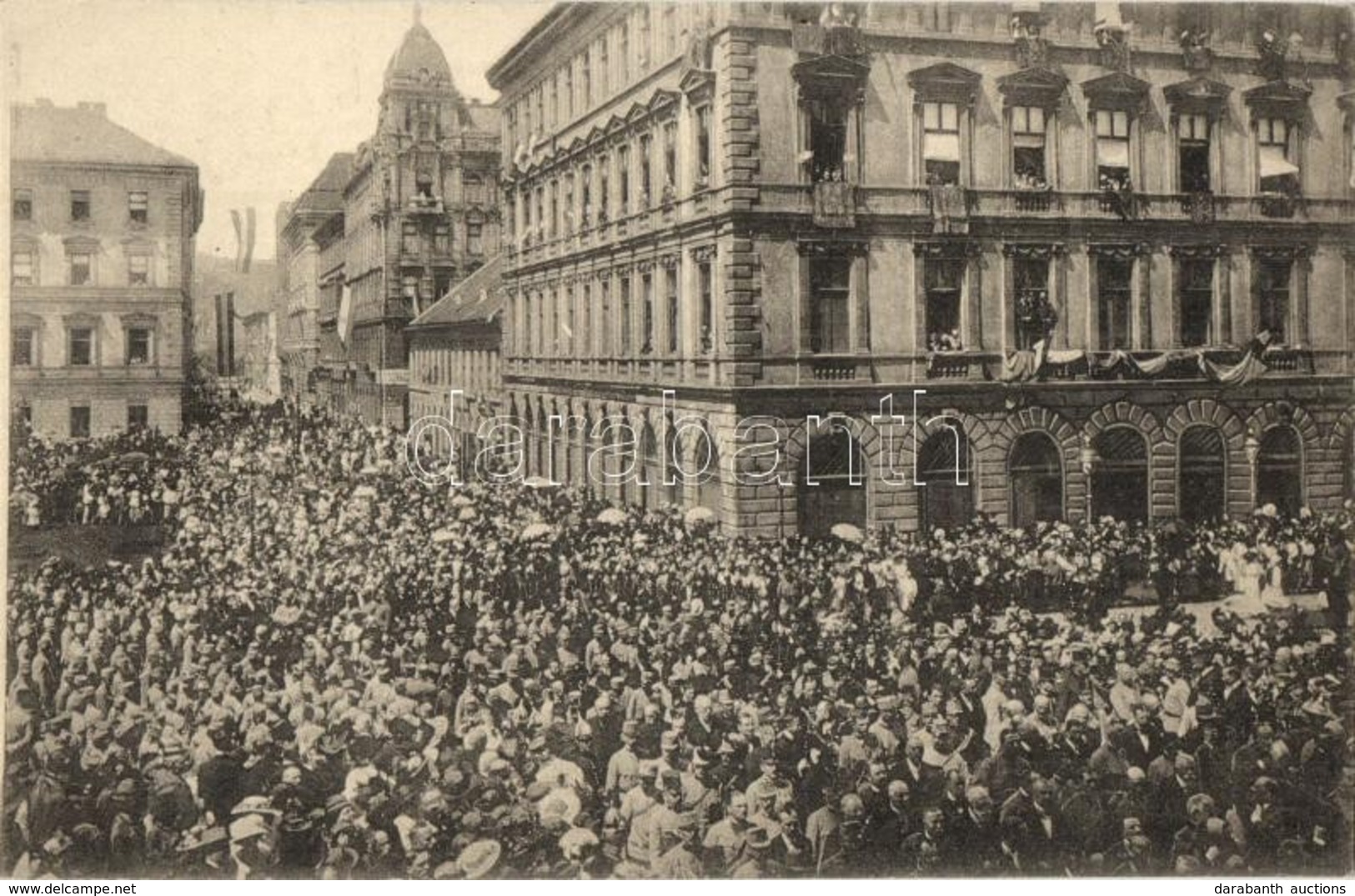 ** T1/T2 1915 Budapest, Katolikus Népszövetség Könyörgő Körmenete. Katholikus Charitás Javára - Sin Clasificación