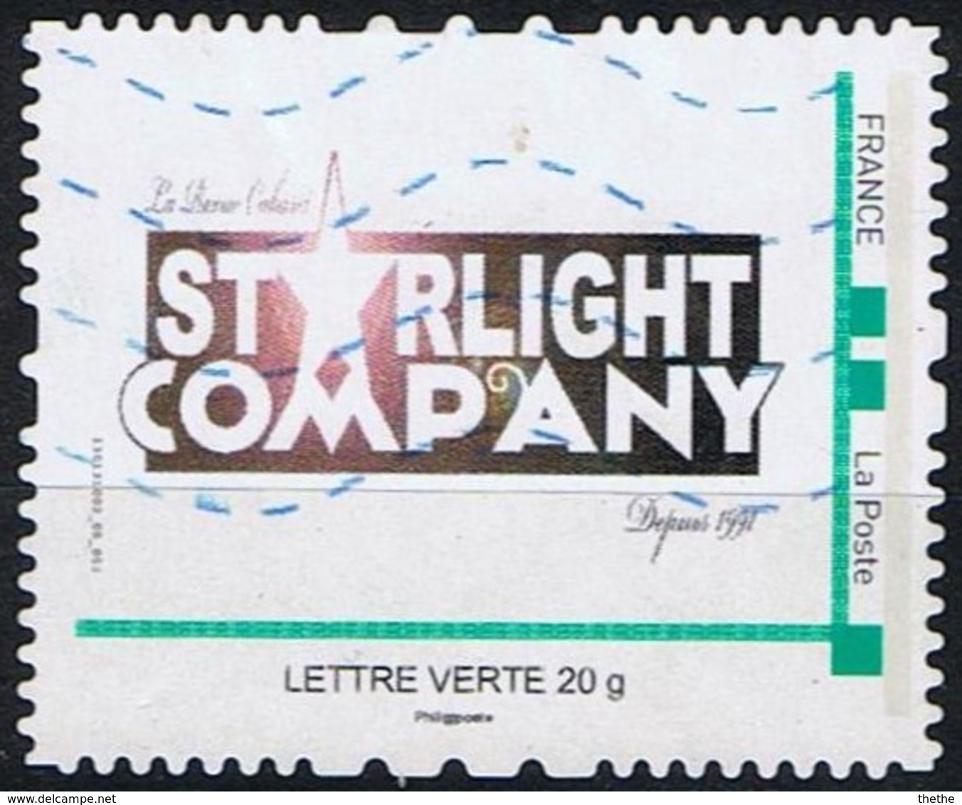 STARLIGHT COMPANY - Lettre Verte 20 G - Sonstige & Ohne Zuordnung